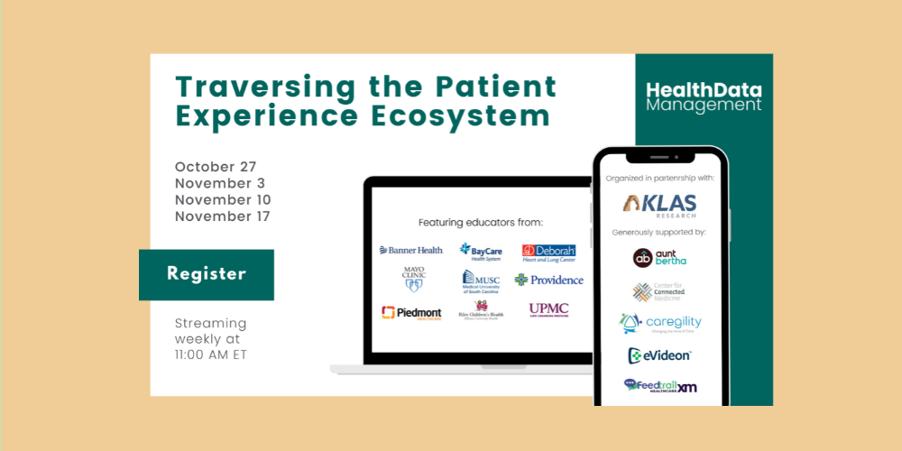 HDM KLASRoom Series - Traversing the Patient Experience Ecosystem