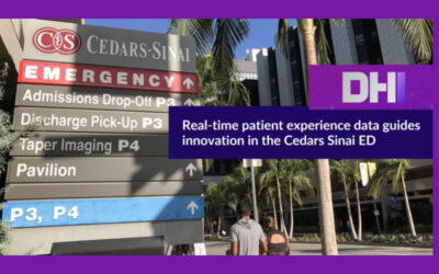 How real-time patient experience data guides innovation and action in the Cedars-Sinai ED